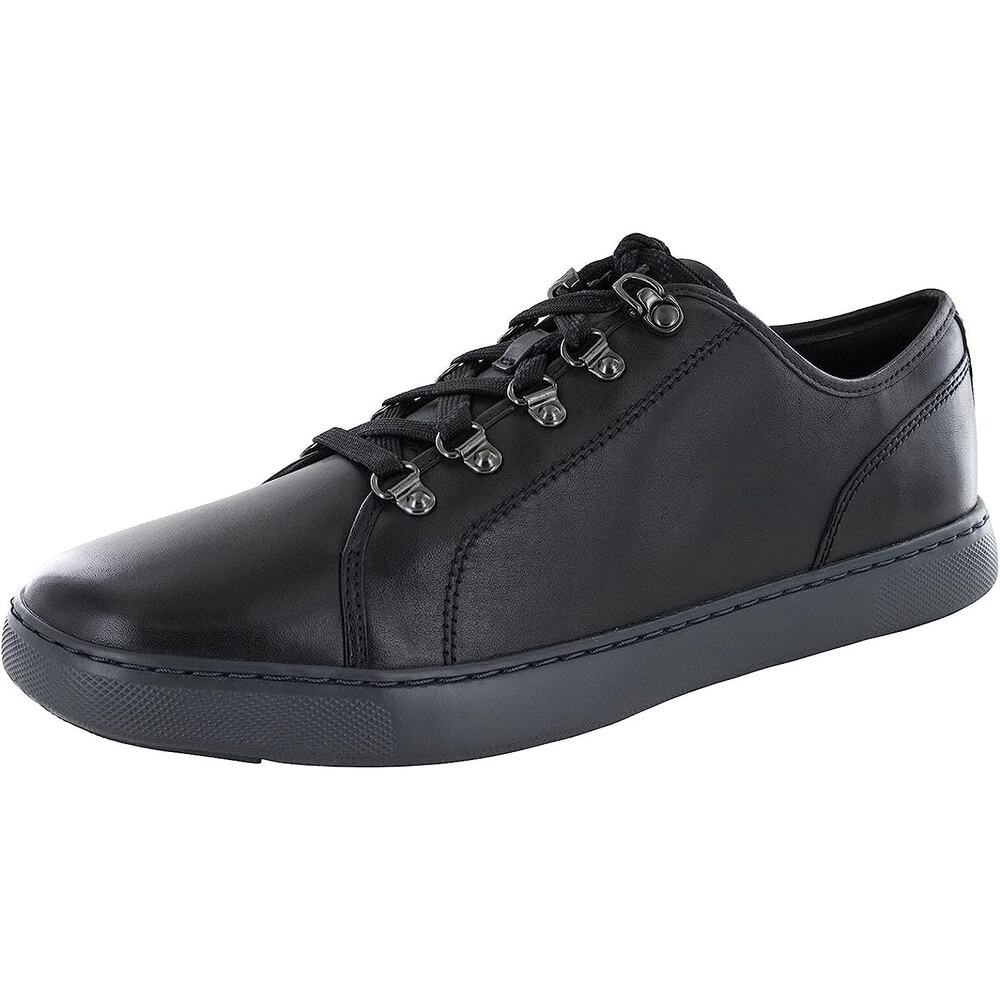 FitFlop Christophe Sneaker Skandi Leather Low Top Slip Resistant All Black 11